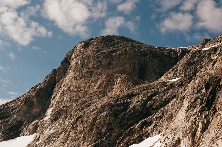 Random Rock Face @ Middle Teton